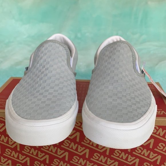 UNISEX VANS CLASSIC SLIP ON Embossmnichk Mrggrytrwht - Picture 8 of 14